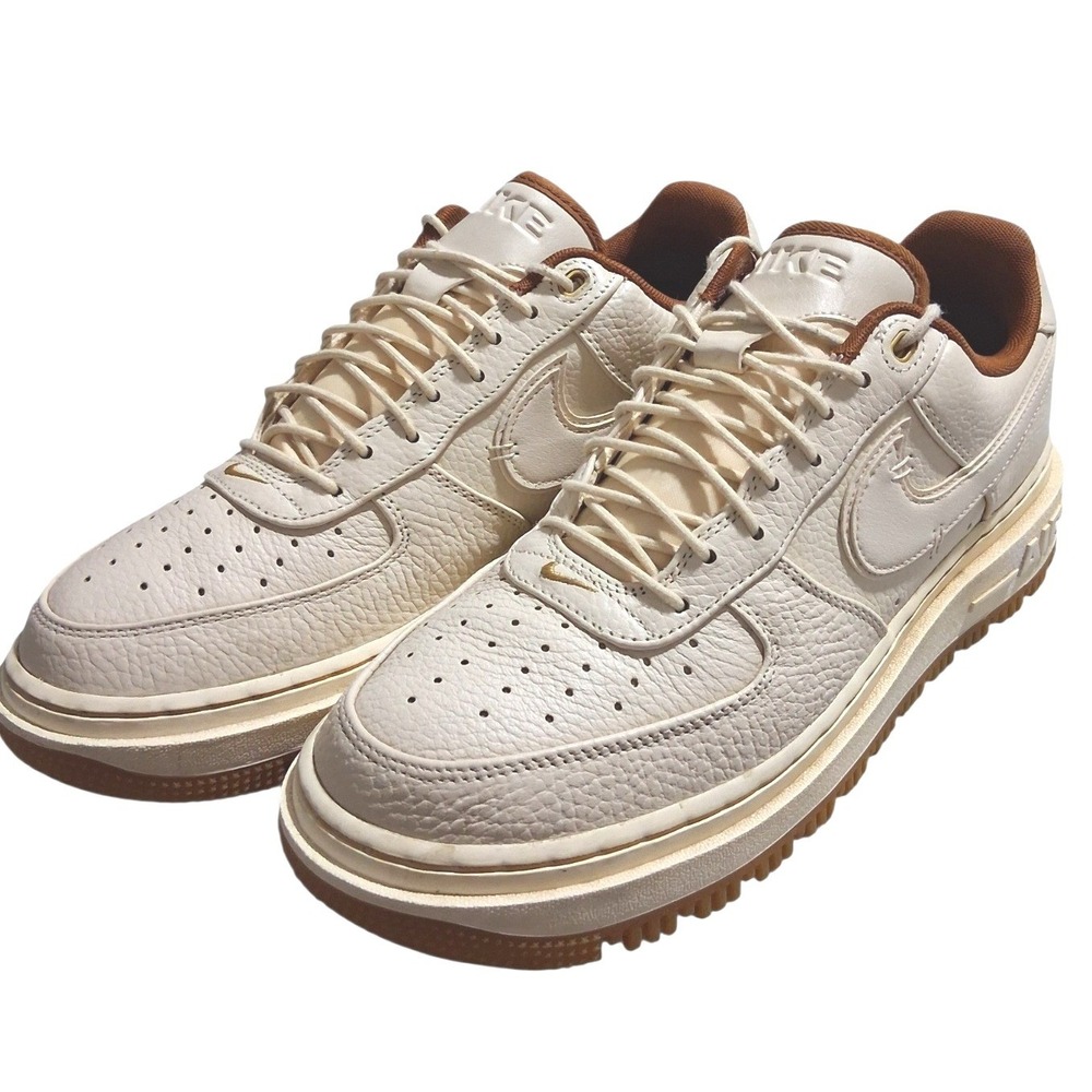 Nike Air Force 1 Low Luxe Pearl Pecan Mens size 10.5 Classic Streetwear Sneakers
